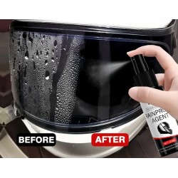 ochranný sprej  na přilbu proti vodě