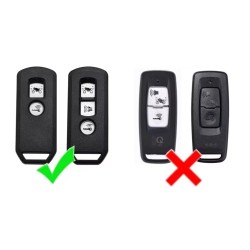 Pouzdro na klíče - Honda, khaki