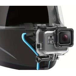montáž pro akční kameru - na helmu, černá