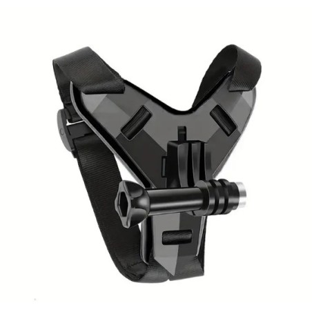 montáž pro akční kameru - na helmu, černá