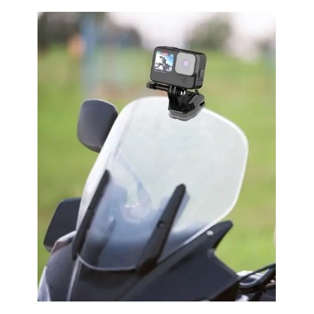 montáž pro akční kameru - na plexi, černá