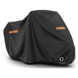 plachta na motorku - černá,...