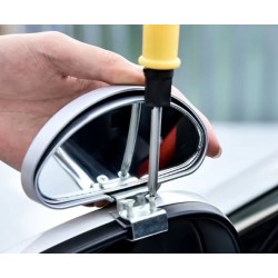 širokoúhlé zrcátko - 1 ks, černé