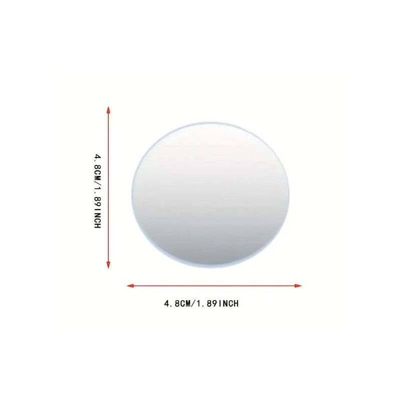 kulatá zrcátka - 2 ks