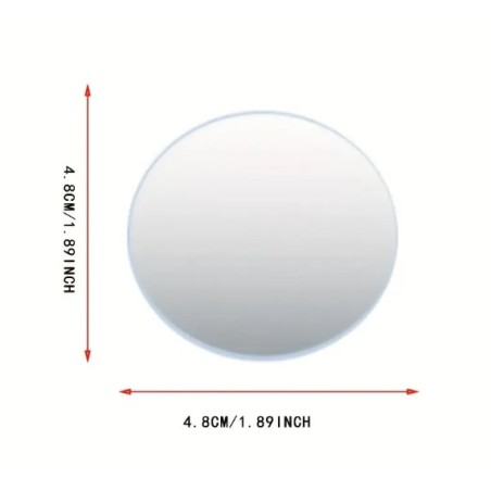 kulatá zrcátka - 2 ks