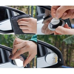 kulatá zrcátka - 2 ks