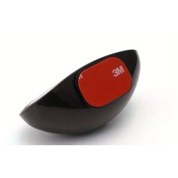 širokoúhlé zrcátko - 2 ks, černé