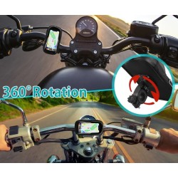 pouzdro na mobil i s montáží - černé