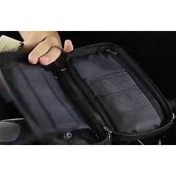 pouzdro na mobil i s montáží - černé