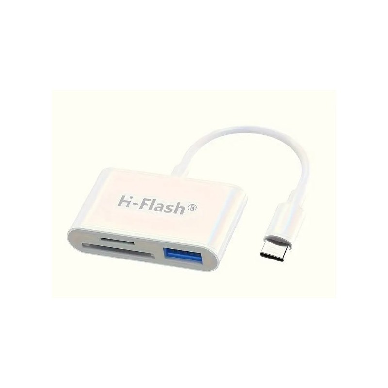 čtečka karet - 3 v 1 do USB C