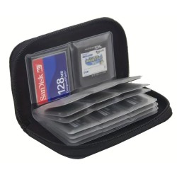 pouzdro na paměťové karty - šedé