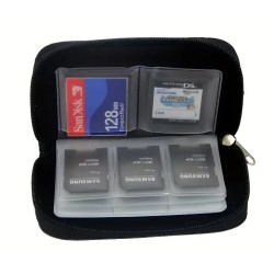 pouzdro na paměťové karty - šedé