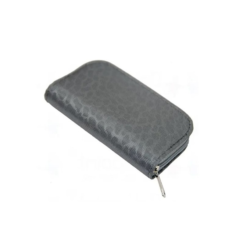 pouzdro na paměťové karty - šedé