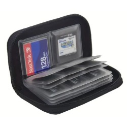 pouzdro na paměťové karty - modré