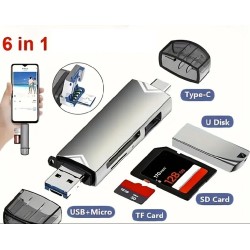 čtečka karet - 6 v 1
