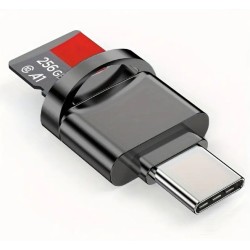 čtečka SD karet - USB C, černá