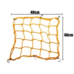 elastická síť 40x40 cm - žlutá