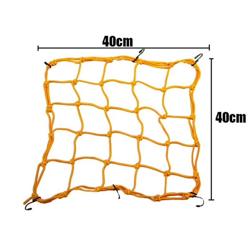 elastická síť 40x40 cm - žlutá