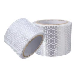 reflexní samolepící proužek - bílý