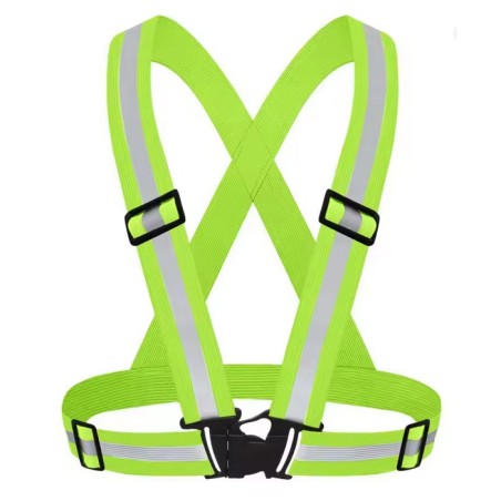 reflexní postroj - zelený