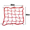 elastická síť 40x40 cm - červená