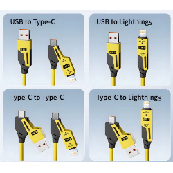 USB 4v1, rychlonabíjecí...